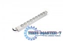 Listwa zasilająca PDU 19" RACK 9xTyp E, 1.8m 1xSchuko, 16A, aluminiowa