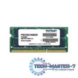 SODIMM DDR3 4GB Signature 1600MHz CL11