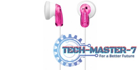 Słuchawki douszne MDR-E9LPP PINK/WHITE