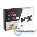 Uchwyt do telewizora lub monitora 23-42" 30 kg uniwersalny MC-503A B czarny max vesa 200x200
