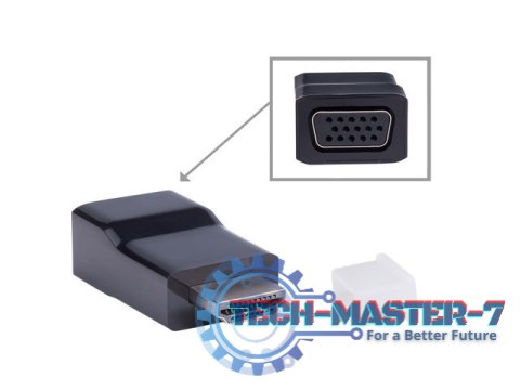 Adapter HDMI-A(M)->VGA(F)