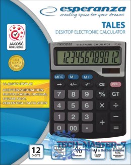 ELEKTRONICZNY KALKULATOR BIURKOWY TALES ECL101