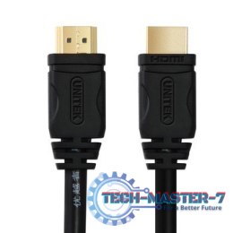 Kabel HDMI M/M 1,0m v2.0; Złoty; Basic