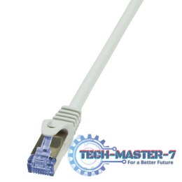 LOGILINK S/FTP Cat.6a 1 m Szary 1 Patchcord