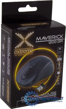 MYSZ BEZPRZEWODOWA OPTYCZNA XM104K MAVERICK 1200DPI / 2,4GHz / 3D / CZARNA