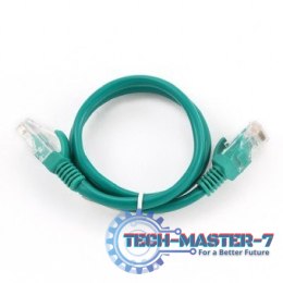 Patch cord kat.5e osłonka zalewana 1.5M zielony