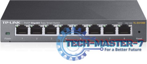 Przełącznik SMART TL-SG108E 8x1GbE Przełącznik SMART TL-SG108E 8x1GbE