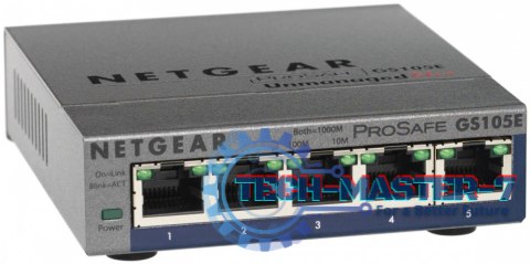Switch Unmanaged Plus 5xGE - GS105E Switch Unmanaged Plus 5xGE - GS105E