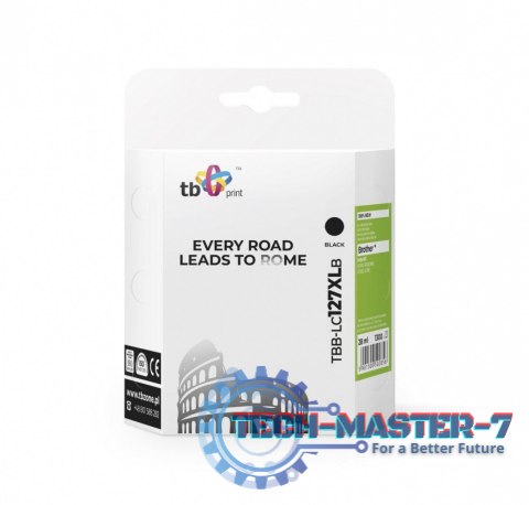 Tusz do Brother LC127XL TBB-LC127XLB Czarny