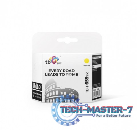 Tusz do HP DJ Advantage 3225 TBH-655YR YE ref.
