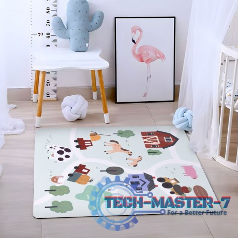 Duża mata piankowa EVA dla dzieci Farma 90,5x90,5 cm 21 el. ECOTOYS ECOTOYS Duża mata piankowa EVA dla dzieci Farma 90,5x90,5 cm 21 el. ECOTOYS ECOTOYS