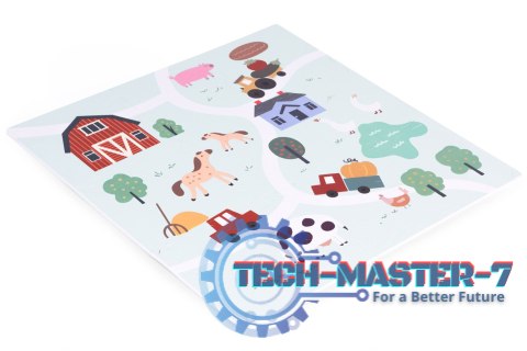 Duża mata piankowa EVA dla dzieci Farma 90,5x90,5 cm 21 el. ECOTOYS ECOTOYS Duża mata piankowa EVA dla dzieci Farma 90,5x90,5 cm 21 el. ECOTOYS ECOTOYS