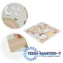 Duża mata piankowa EVA dla dzieci Farma 90,5x90,5 cm 21 el. ECOTOYS ECOTOYS