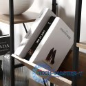 Nowoczesny stojący regał metalowy stelaż 11 półek ModernHome ModernHome