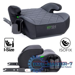 Podkładka ISOFIX samochodowa siedzisko dla dzieci i-SIZE uchwyt na napoje wzrost 125-150 cm ECOTOYS ECOTOYS