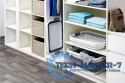 Składany kosz na pranie miska silikonowa biało-szara 20 L ModernHome ModernHome