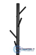 Stojący wieszak na ubrania prosty metalowy 7 haczyków 177 cm ModernHome ModernHome
