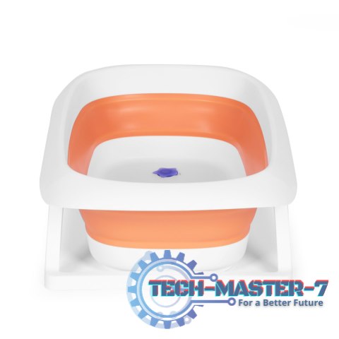 Wanienka dla dzieci wanna pomarańczowa składana z odpływem 81 cm - Krówka ECOTOYS ECOTOYS Wanienka dla dzieci wanna pomarańczowa składana z odpływem 81 cm - Krówka ECOTOYS ECOTOYS