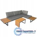 Zestaw mebli ogrodowych Nuforma narożnik sofa stolik NUFORMA
