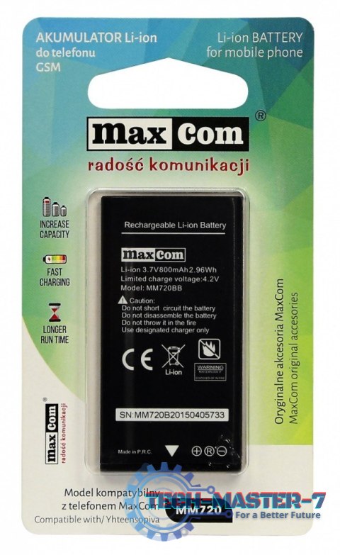 AKUMULATOR LI-ION MM720