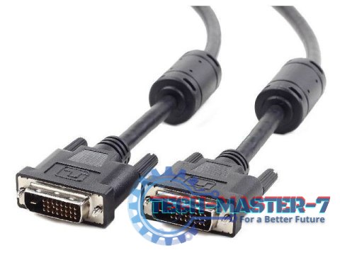Kabel DVI-D(M)/DVI-D(M)(24+1) Dual Link Ferryt 3M Czarny