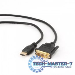 Kabel HDMI(M)->DVI-D(M)(18+1) 0.5m