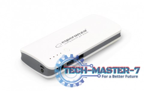 POWER BANK RADIUM 8000mAh SZARY