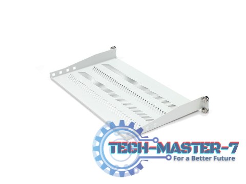 Półka do szaf 250mm 19" 483x250mm 1U szara (RAL 7035) Półka do szaf 250mm 19" 483x250mm 1U szara (RAL 7035)