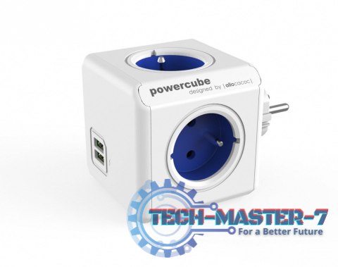 Rozgałęziacz PowerCube Original USB 2202BL/FROUPC Niebieski
