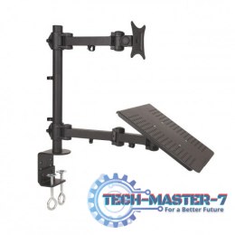 Uchwyt do monitora LED/LCD 13-27 + notebooka biurkowy L-23
