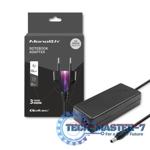 Zasilacz dedykowany do Samsung 60W | 19V | 3.15A | 5.5*3.5+pin