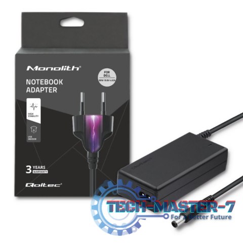 Zasilacz do laptopa 90W | 19.5V | 4.62A | 7.4*5.0+pin