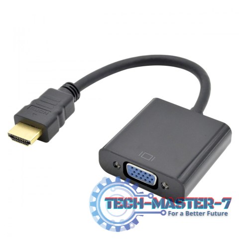 Adapter VGA F-HDMI M 15 cm.