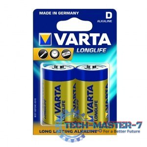 Baterie alkaliczne R20 (typD)longlife 2szt.