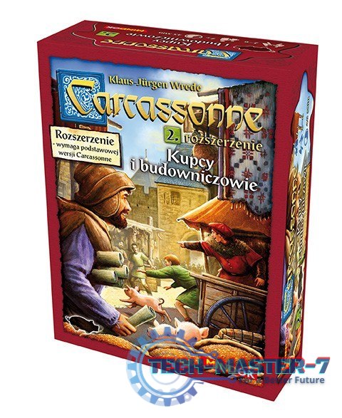 Gra Carcassonne PL 2. Kupcy i Budowniczowie, Edycja 2