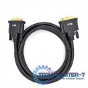 Kabel DVI M-M 24+1 1.8 m. czarny, pozłacany