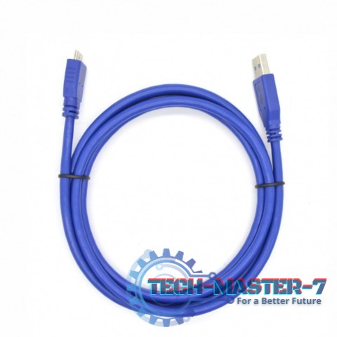 Kabel USB 3.0-Micro 0,5 m. niebieski Kabel USB 3.0-Micro 0,5 m. niebieski