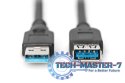 Kabel przedłużający USB 3.1 Gen.1 SuperSpeed 5Gbps Typ USB A/USB A M/Ż 3m Czarny