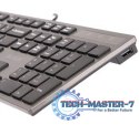 Klawiatura KV-300H USB szara