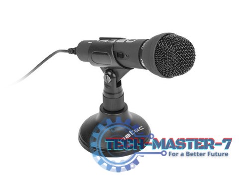 Mikrofon komputerowy Adder czarny