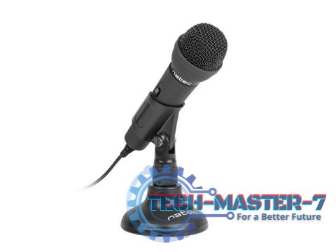 Mikrofon komputerowy Adder czarny