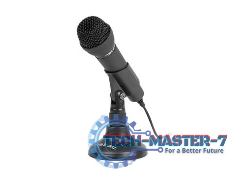 Mikrofon komputerowy Adder czarny