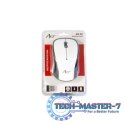 Mysz bezprzewodowo-optyczna USB AM-92C biała