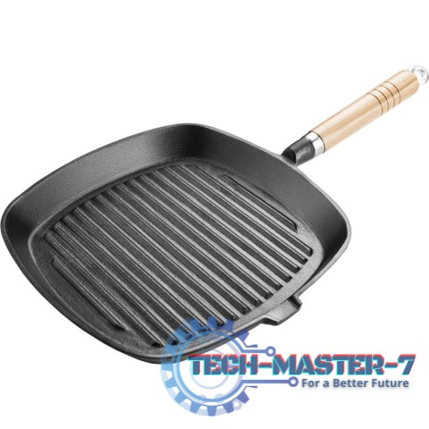 Patelnia żeliwna grillowa LT 1063, 24cm