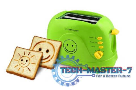 TOSTER SMILEY ZIELONY