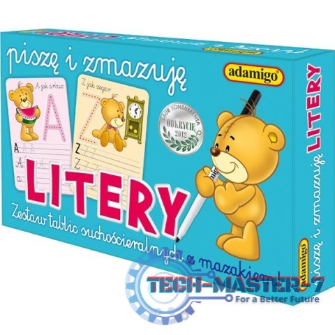 Zestaw tablic Piszę i Zmazuję Litery