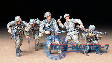 Zestaw żołnierzy German Front Line Infantrymen