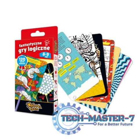 Xplore Team Fantastyczne Gry logiczne 8-9 lat