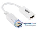 Adapter DisplayPort - HDMI 4K; Y-6332 BIAŁY