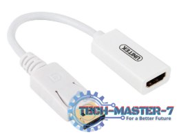 Adapter DisplayPort - HDMI 4K; Y-6332 BIAŁY